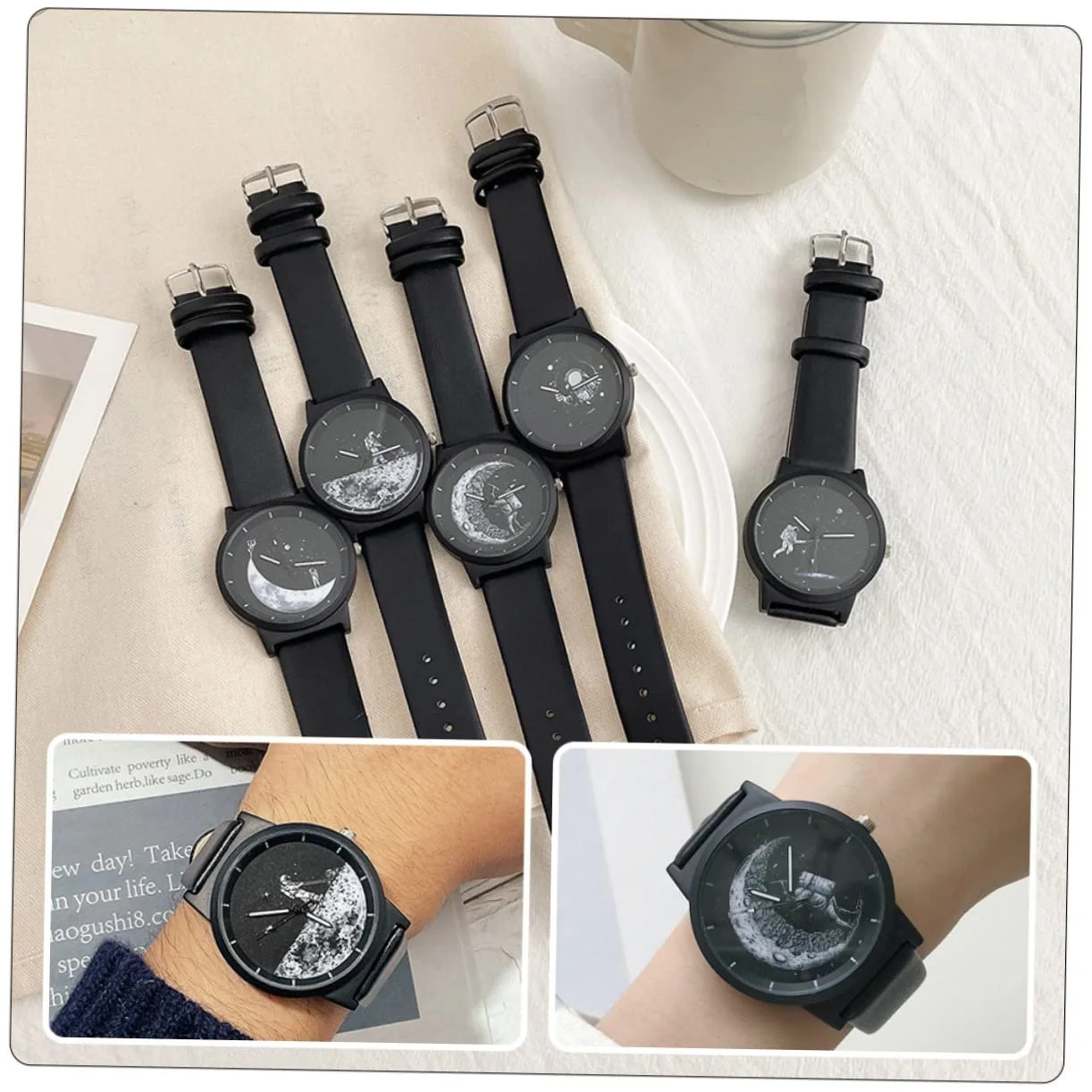 Часы WRITWAA Астронавт Мужские Наручные Часы Водонепроницаемые Часы для Отдыха Кожаный Ремешок Электронные, фото №2 Часы WRITWAA Астронавт Мужские Наручные Часы Водонепроницаемые Часы для Отдыха Кожаный Ремешок Электронные, фото №2