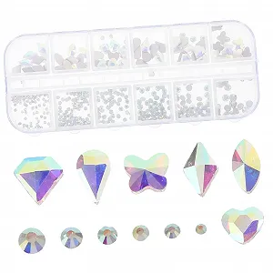 Набір для дизайну нігтів Діамант, набір, підвіска для нігтів - Фото 1
