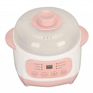 Электрическая керамическая мультиварка ZJchao5w4bvzg7k1-11 1L белая synthetic.ua - Фото 1