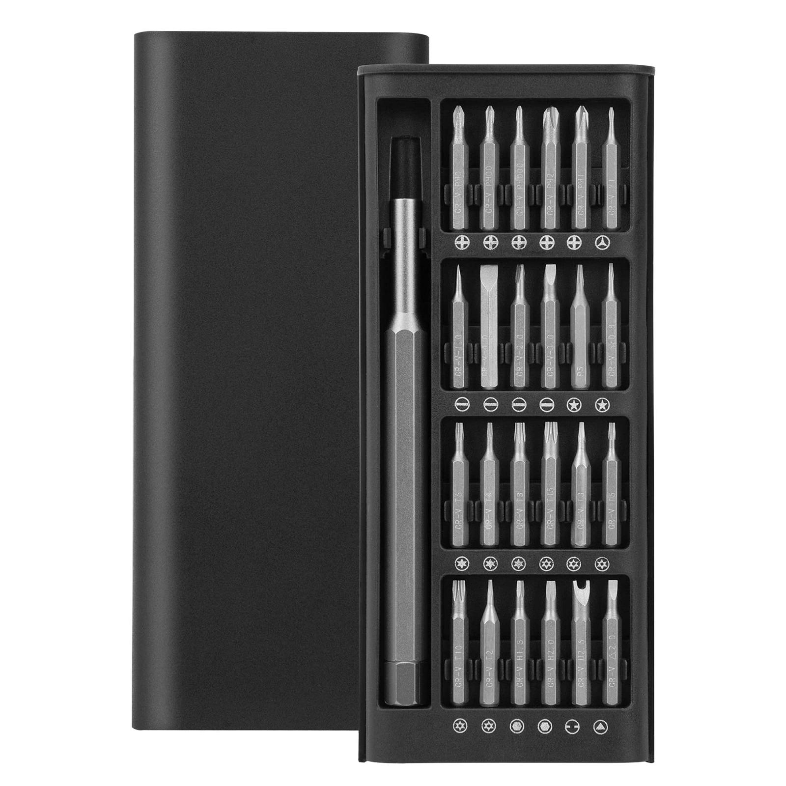 Набір викруток Mini Screwdriver Set Precision 24 в 1 Портативний Магнітний Інструмент для Ремонту, фото №1