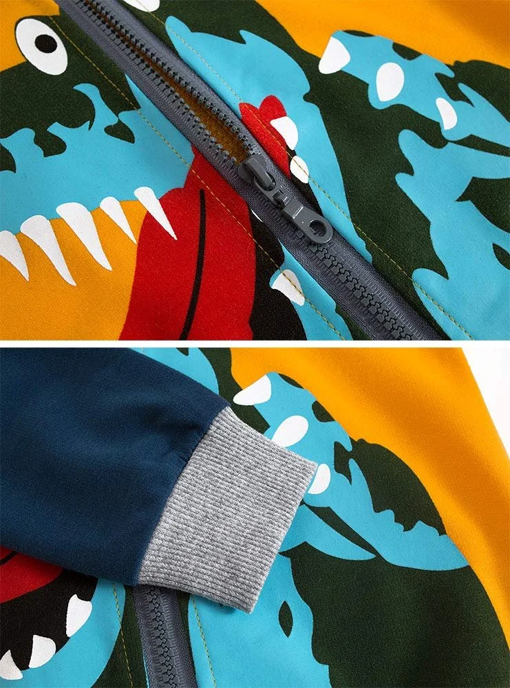 Худі TEDD для хлопчиків, кофта з динозавром, фото №5