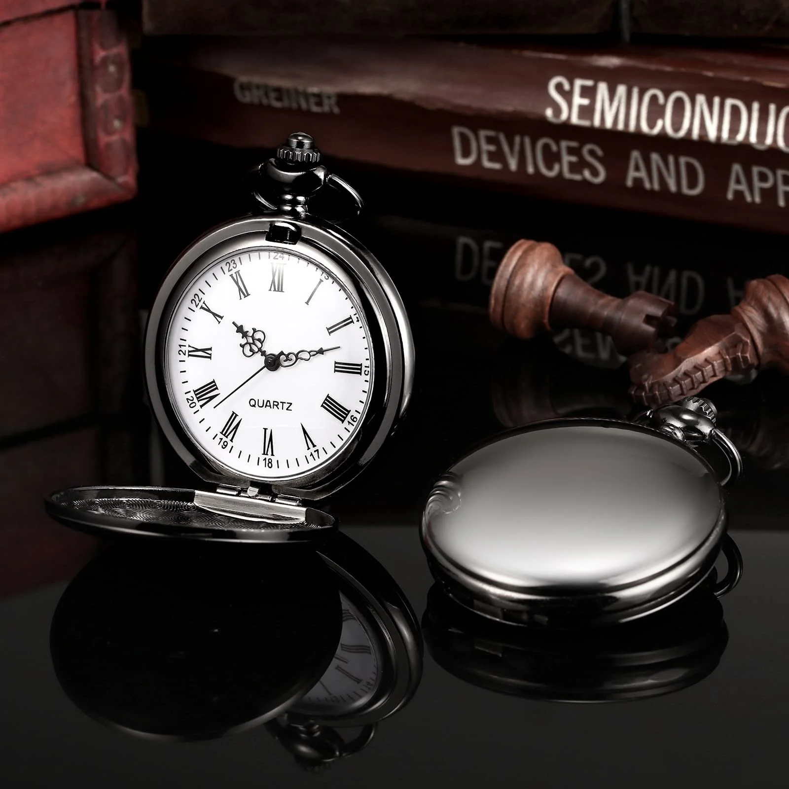 Карманные часы TREEWETO Мужские кварцевые аналоговые, фото №3 Карманные часы TREEWETO Мужские кварцевые аналоговые, фото №3