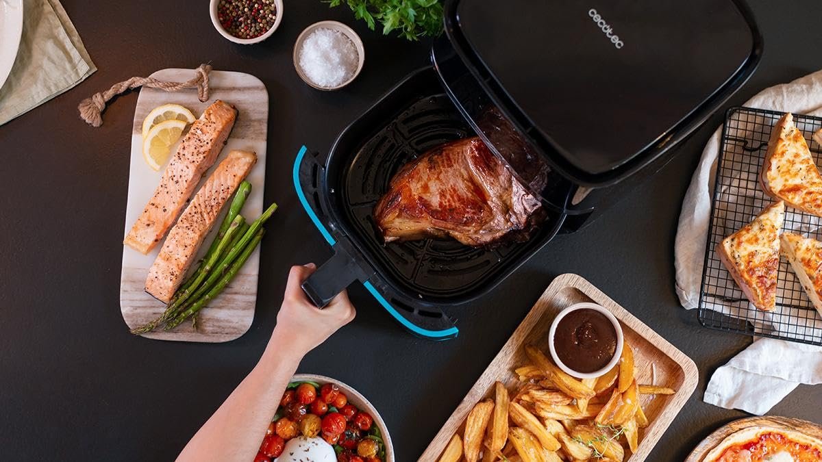 Мультипечь Cecotec Cecofry Full Inox 5500 Pro 5.5 Л 1700 Вт Stainless Steel, фото №7 Мультипечь Cecotec Cecofry Full Inox 5500 Pro 5.5 Л 1700 Вт Stainless Steel, фото №7