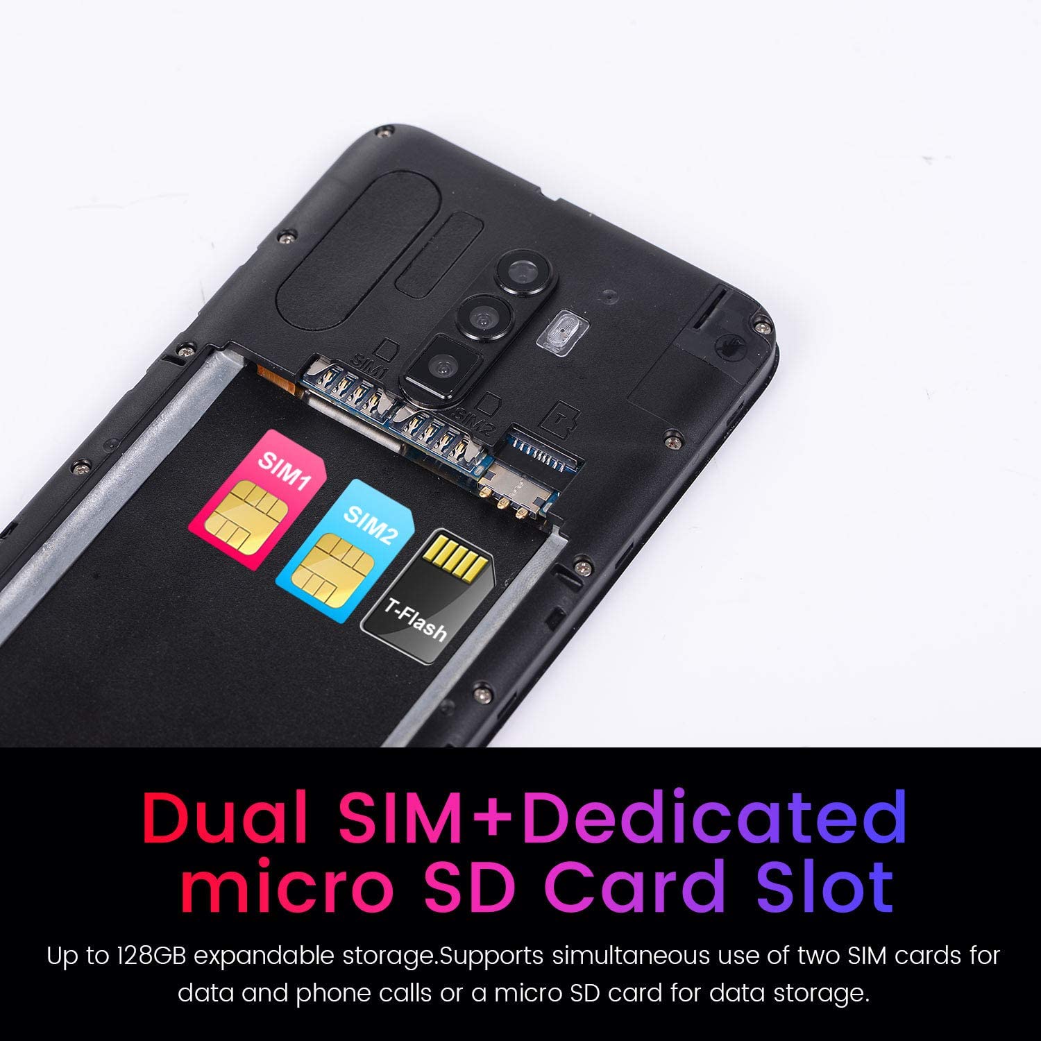 Смартфон 6.1" Rino 3 Pro / 1/32GB / 3G 2-SIM 4- ядра / Android 7.0 / Black, фото №3 Смартфон 6.1" Rino 3 Pro / 1/32GB / 3G 2-SIM 4- ядра / Android 7.0 / Black, фото №3