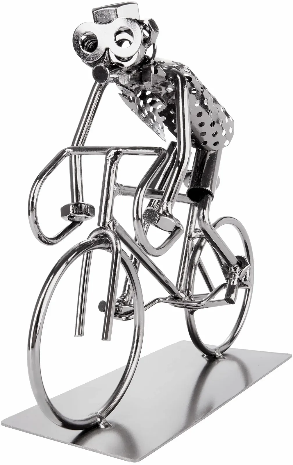 Металлическая фигурка BRUBAKER Screw Man Bicyclist ручная работа, фото №4