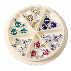 3D Сатурн Набір каменів для нігтів synthetic.ua - Фото 1