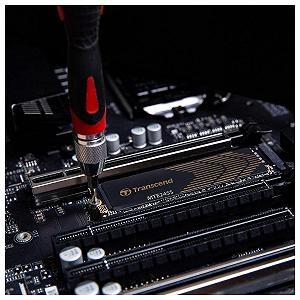 Накопичувач SSD Transcend M.2 2TB PCIe 4.0 MTE245S розсіювач TS2TMTE245S synthetic.ua - Фото 1