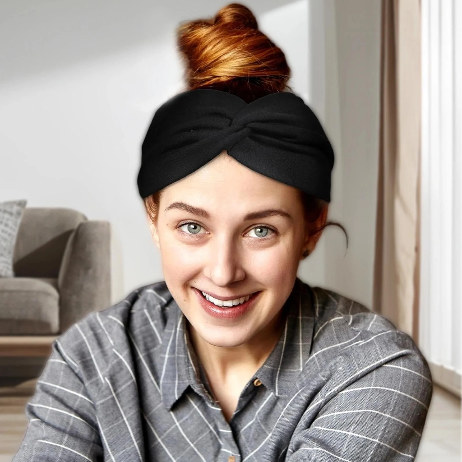 Набір з 8 жіночих літніх спортивних пов'язок на голову, фото №7