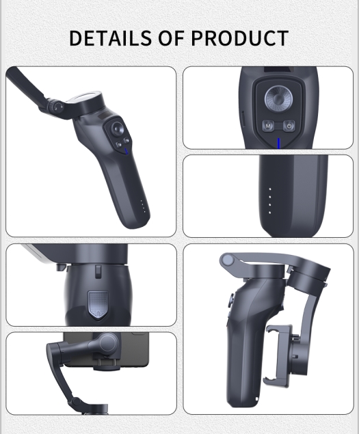Электронный карманный складной стедикам XPRO BALANCE GO стабилизатор повышенной мощности для камеры и телефона трехосевой с приложением Bluetooth Gimbal Stabilizer функцией слежения Тренога 1 метр в к, фото №8 Электронный карманный складной стедикам XPRO BALANCE GO стабилизатор повышенной мощности для камеры и телефона трехосевой с приложением Bluetooth Gimbal Stabilizer функцией слежения Тренога 1 метр в к, фото №8