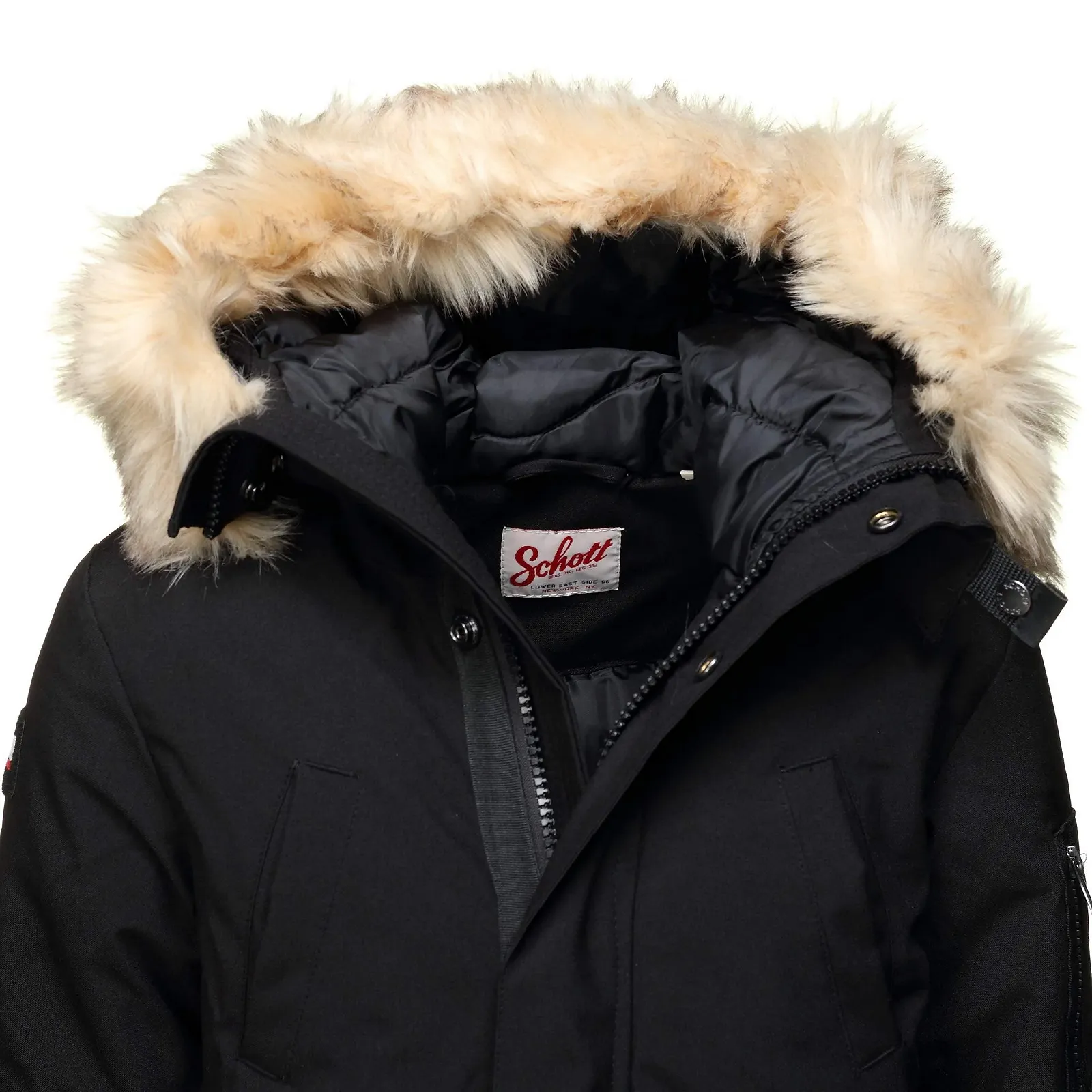 Куртка Schott NYC Jungen Jktdiptonb, фото №4