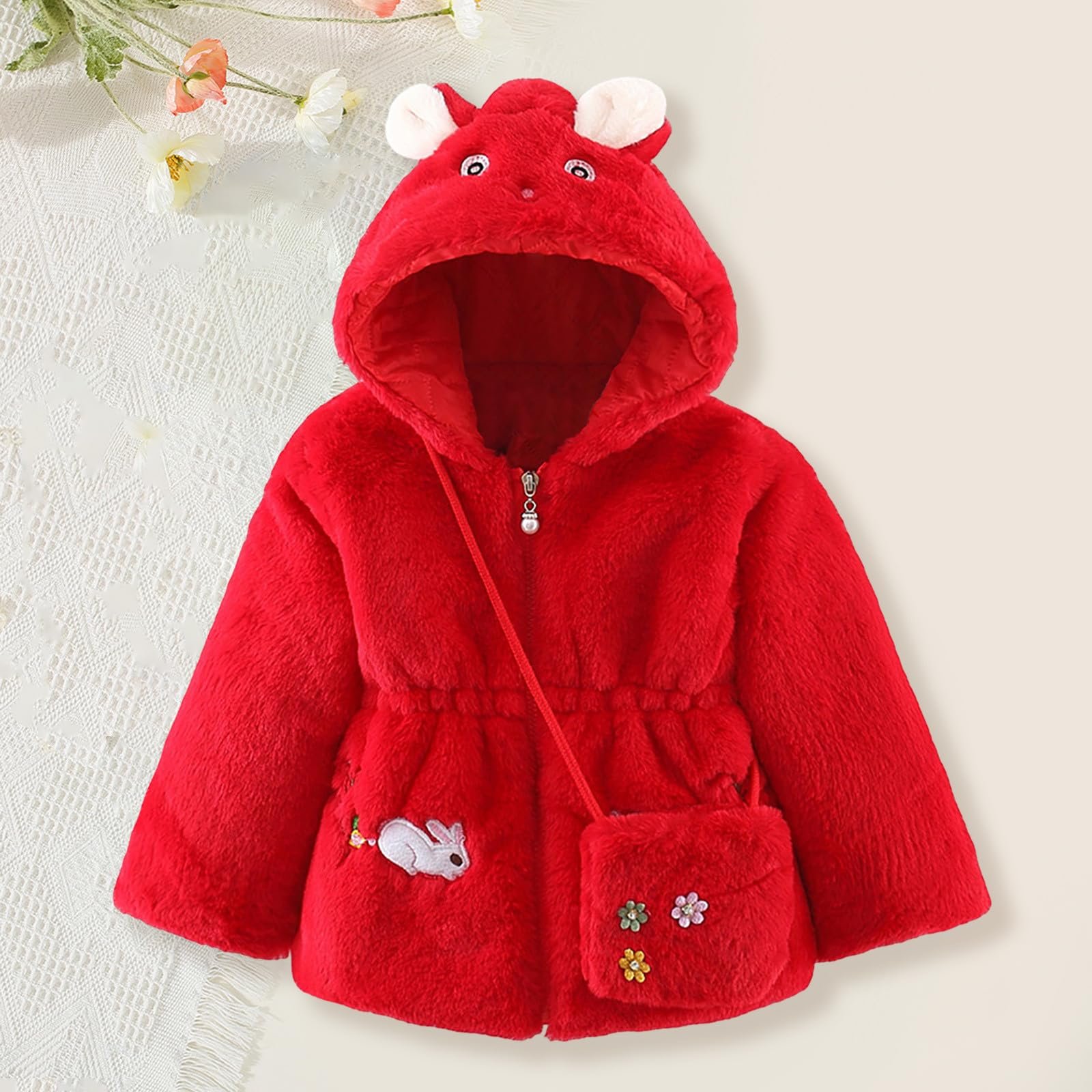 Флисовая куртка Generisch Teddy для девочек, фото №3