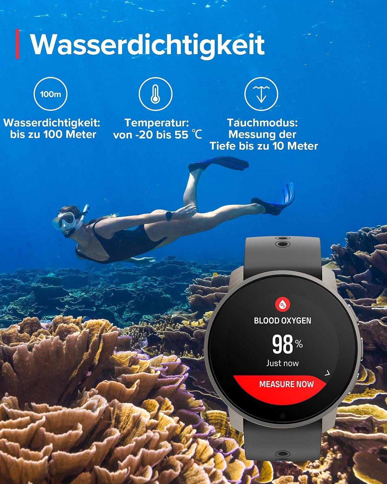 Смартгодинник SUUNTO 9 Peak Multisport, міцний вуличний, екран із сапфірового скла, водонепроникний 100 м, легкий і тонкий, точний GPS, тривалий час автономної роботи, вимірювання пульсу на зап'ясті, фото №9
