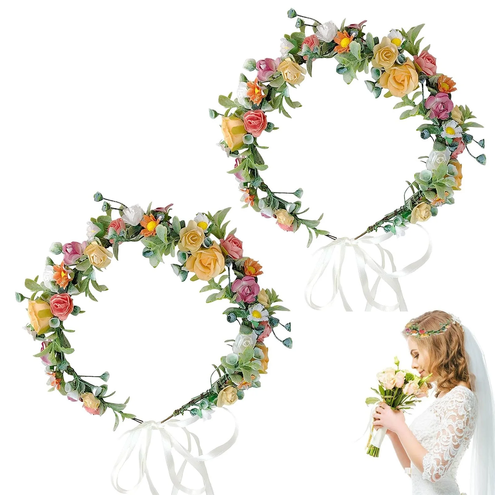 Венок из цветов, фото №1 Венок из цветов, фото №1