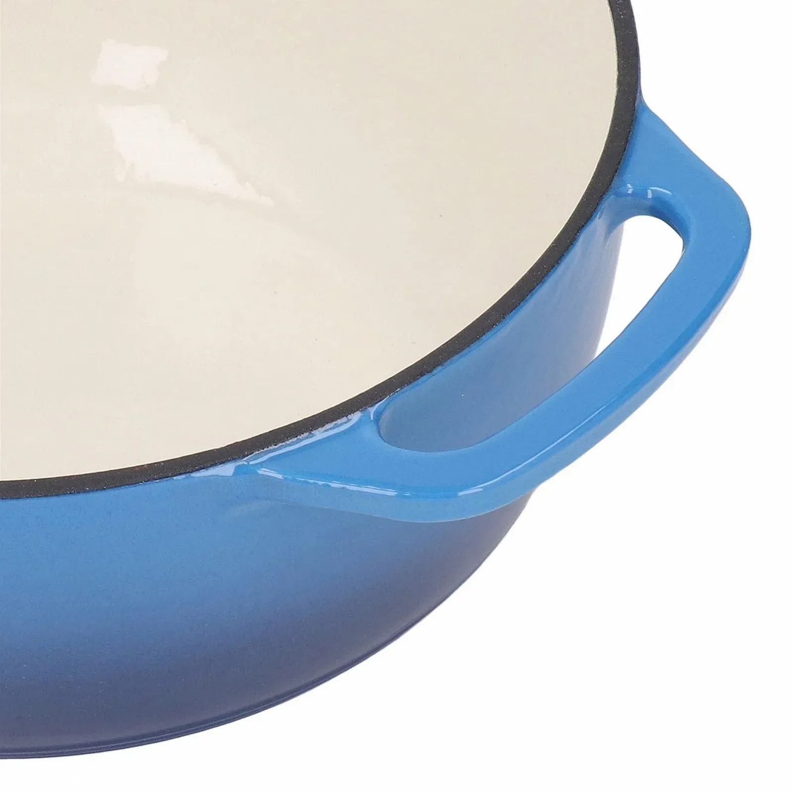 Кастрюля для духовки Fafeicy Эмалированная Круглая Чугунная 7050.00 г, фото №8