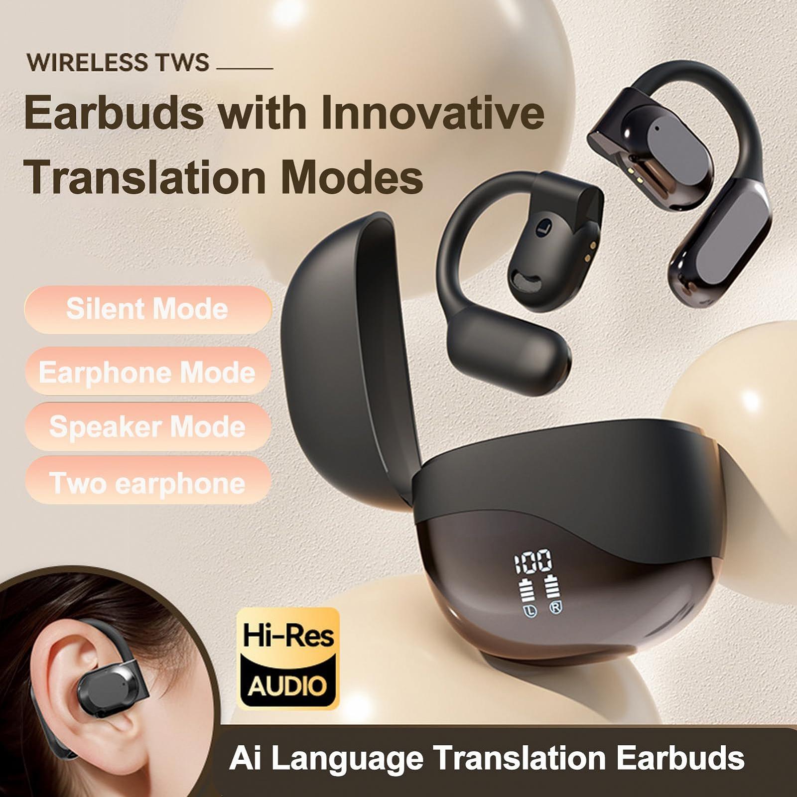 Навушники для перекладу AI, голосу в реальному часі, Підтримка 144 мов, фото №5