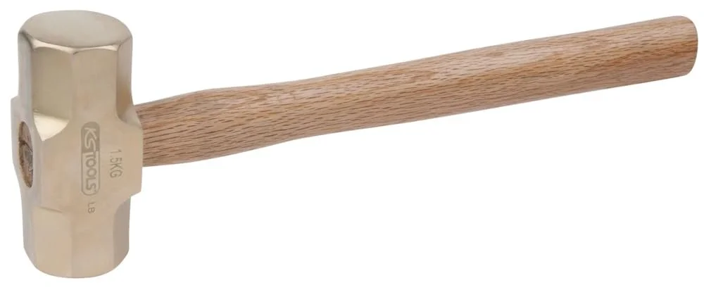 Гірничий молоток KS Tools Bronze Plus 9632082 2500 г з ручкою з гікорі, фото №1