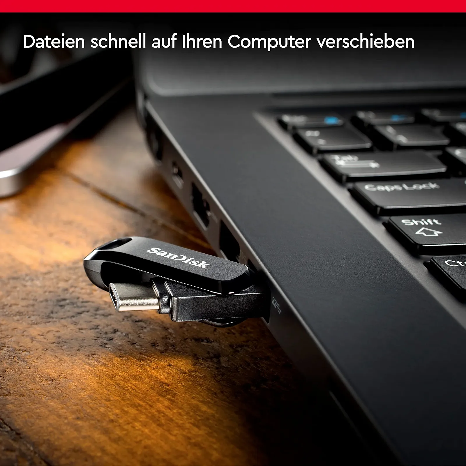 USB-флеш-накопичувач SanDisk Ultra Dual Drive Go 512ГБ Type-C 400МБ/с, фото №3 USB-флеш-накопичувач SanDisk Ultra Dual Drive Go 512ГБ Type-C 400МБ/с, фото №3