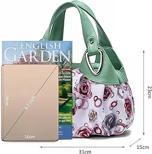 Женская сумка Nicole & Doris с цветочным узором synthetic.ua - Фото 1