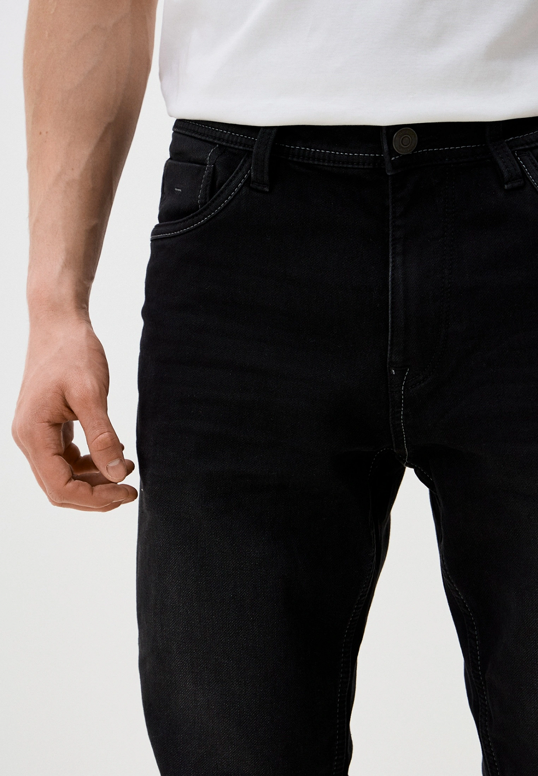 Джинси Men's Jeans 1044285-10273 Tom Tailor Чорний  M, фото №3