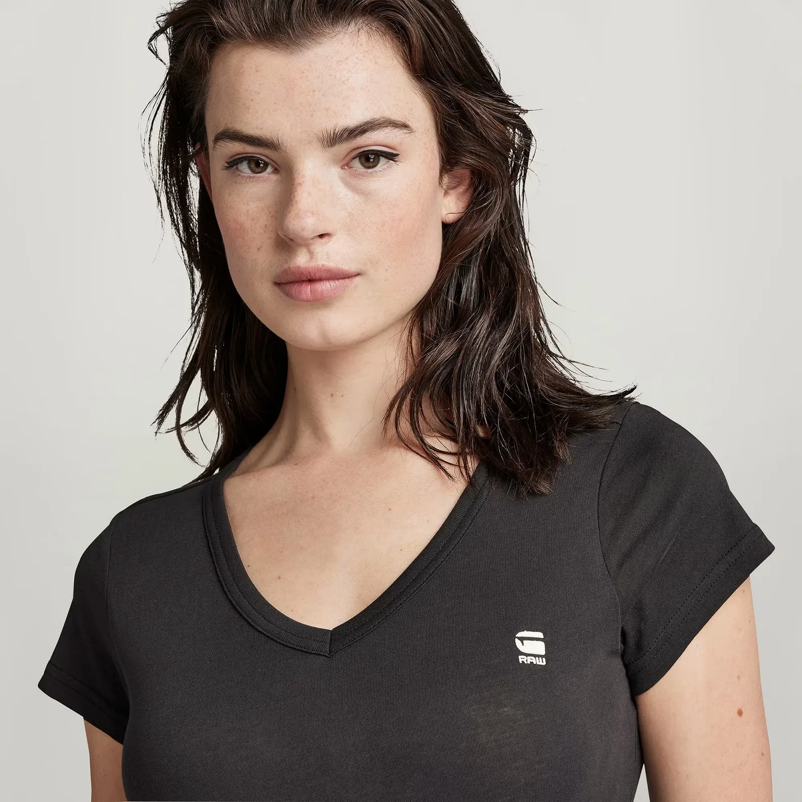 Женский топ G-Star RAW Eyben Slim V-Neck Top - XS, фото №5 Женский топ G-Star RAW Eyben Slim V-Neck Top - XS, фото №5