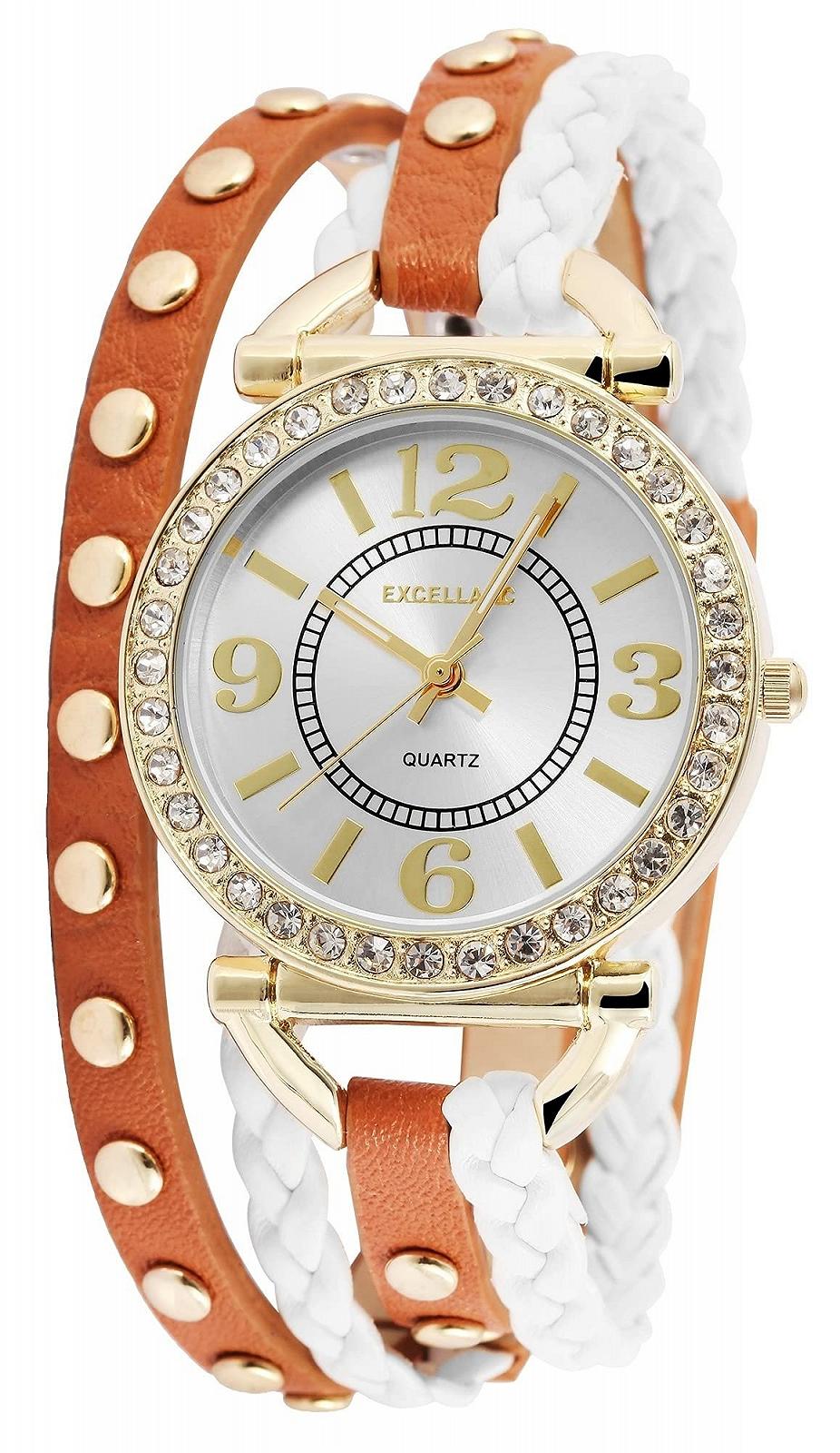Часы Excellanc Женские Браслет из искусственной кожи со стразами 1900179, фото №1 Часы Excellanc Женские Браслет из искусственной кожи со стразами 1900179, фото №1