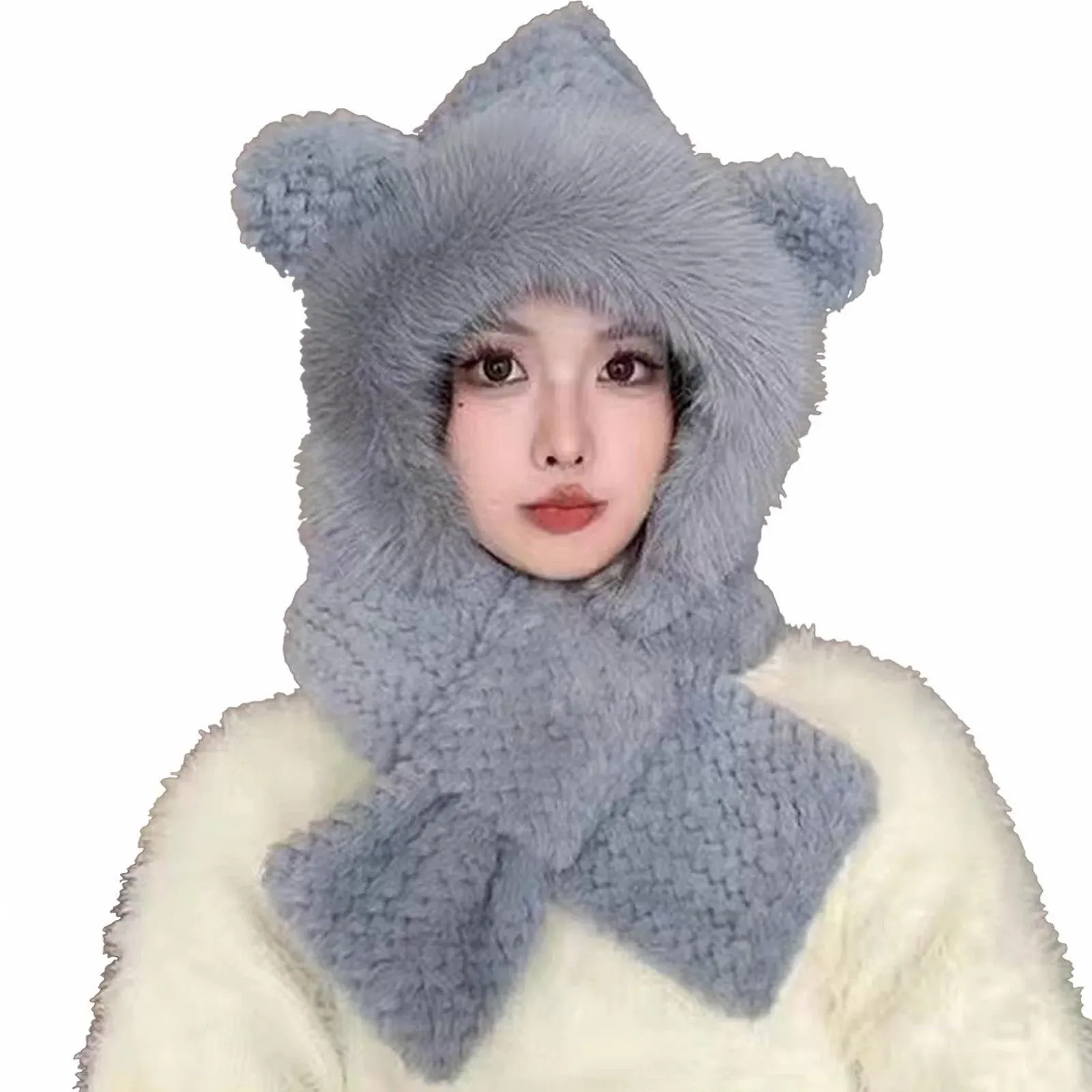 Шапка-ведмідь для дорослих, фото №4 Шапка-ведмідь для дорослих, фото №4