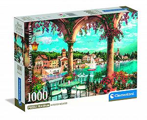 Пазлы Clementoni Puzzle Collection Evening in Tokyo 1000 элементов Компактная коробка (39930) - Фото 1