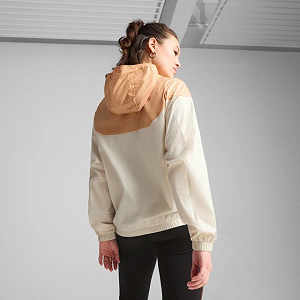 Вітровка ESS Relaxed Windbreaker 68513487 Puma Бежевий S synthetic.ua - Фото 1