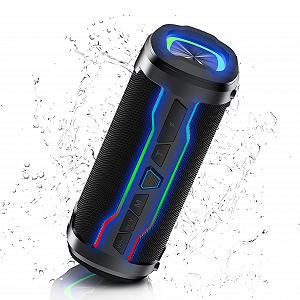 Портативна колонка Bluetooth Покращена Портативна Музична Коробка з 360° HD Стереозвуком IP7 Вбудований Мікрофон FM - Фото 1