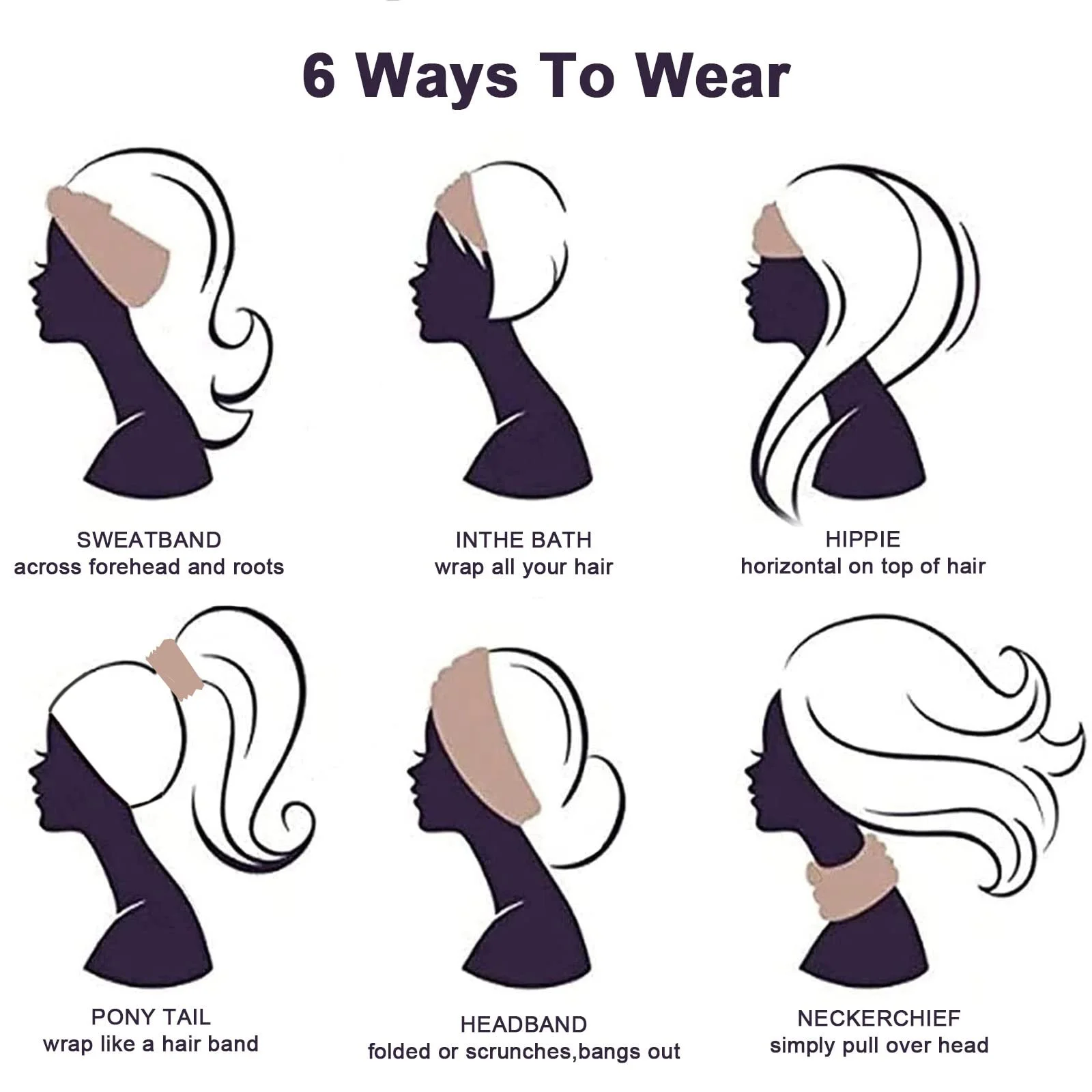 Пов'язка на голову Kavya, фото №6