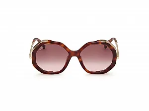 Сонцезахисні окуляри MaxMara MM0094 52F Dark Havana 55/17/135 Жіночі, 52f Dark Havana synthetic.ua - Фото 1