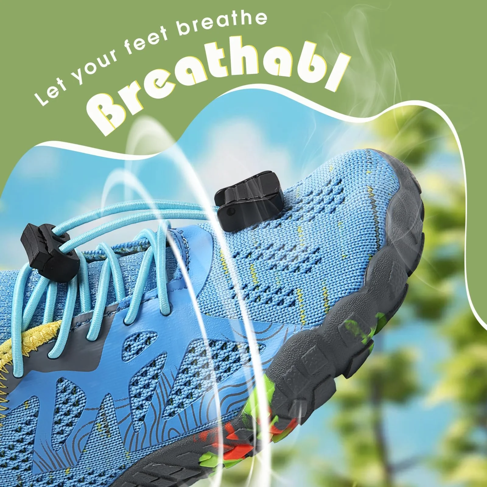 Босоножки IceUnicorn Детские и девочек Кроссовки для купания АкваКроссовки Дышащие кроссовки для трейлраннинга, фото №2