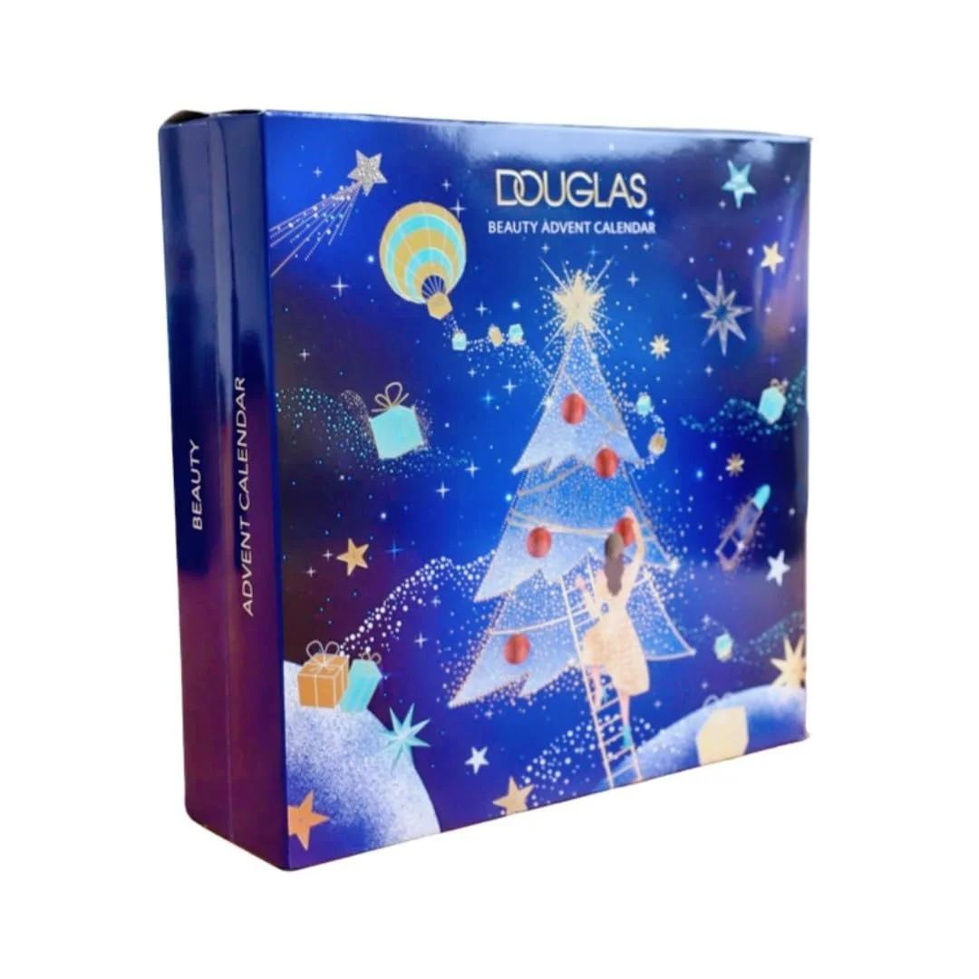 Календар Адвенту Douglas 2024 Косметика для жінок - Limited Cube - Різдвяний календар з 24 косметичними продуктами, фото №1