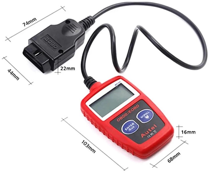 Автосканер Xiamen MS309 Діагностичний OBD-2 Детектор несправностей автомобіля ХК050708, фото №2 Автосканер Xiamen MS309 Діагностичний OBD-2 Детектор несправностей автомобіля ХК050708, фото №2