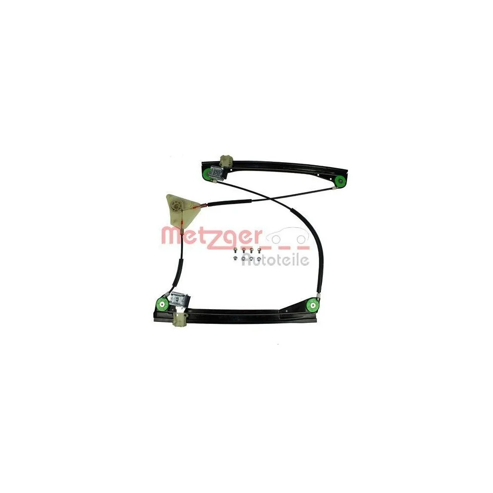 Склопідйомник METZGER 2160253 для VAG, передній правий, фото №1