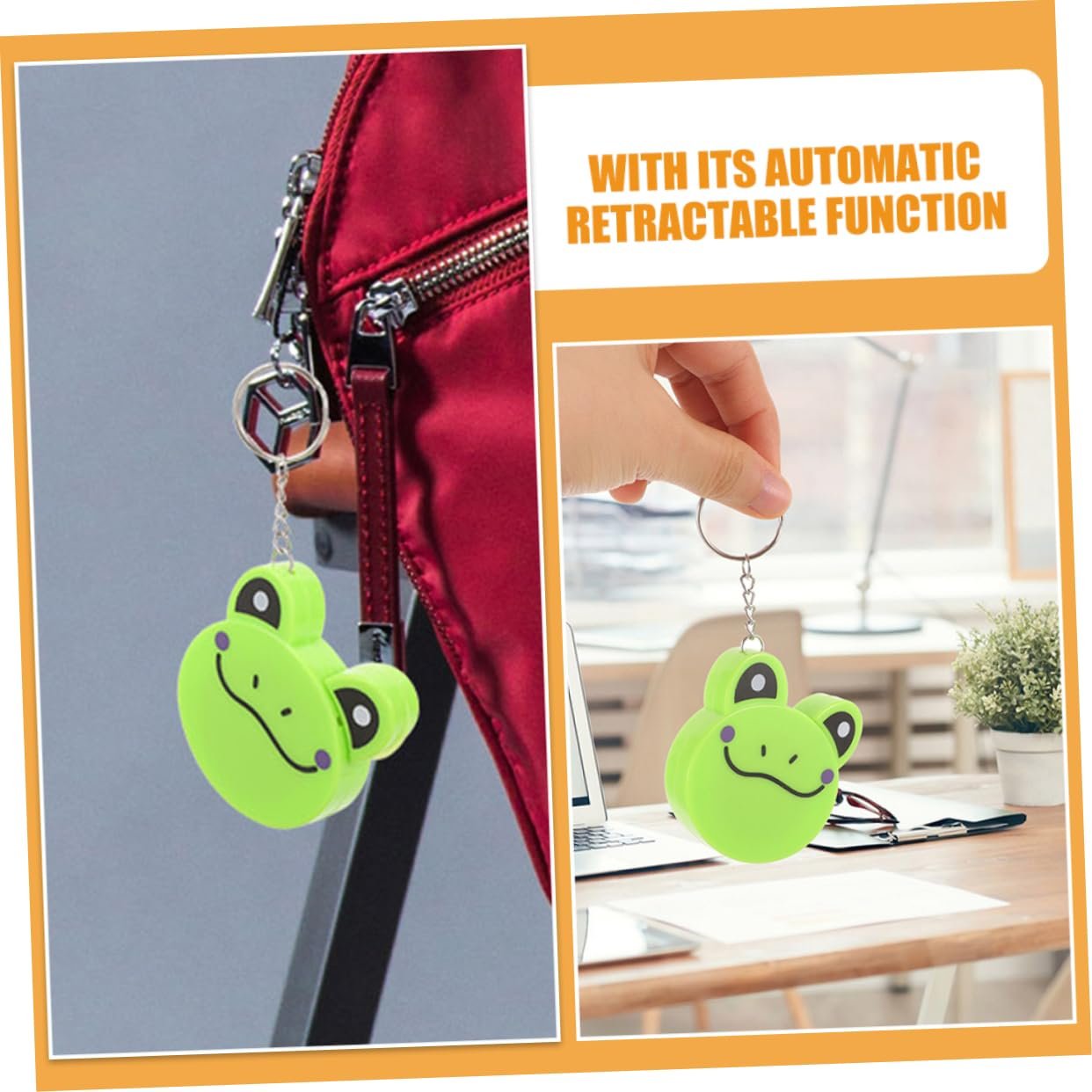 Рулетка Брелок Автоматична висувна, фото №2