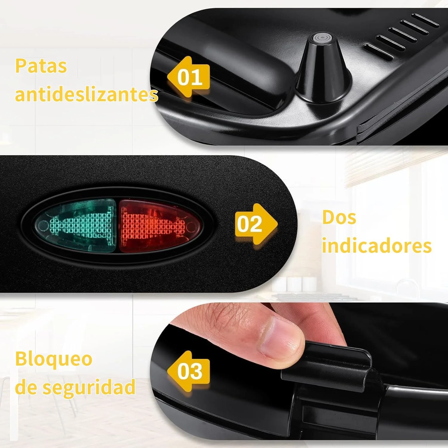 Сэндвичница YASHE 750 Вт, антипригарные пластины, контактный гриль, автоматический контроль температуры, фото №2 Сэндвичница YASHE 750 Вт, антипригарные пластины, контактный гриль, автоматический контроль температуры, фото №2