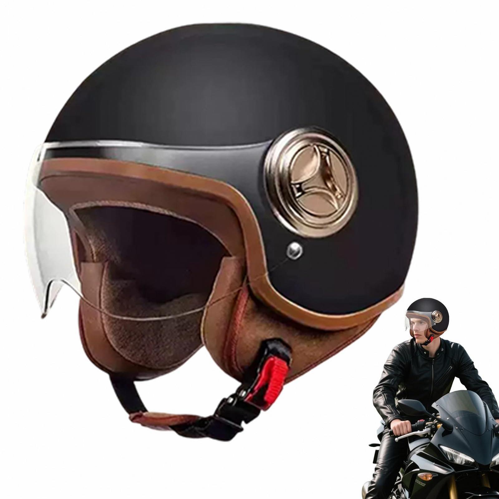 Полушлем для мотоцикла Biker, аксессуар для велосипеда, горного велосипеда, велосипеда для дерта, уличных гонок, электрического скутера, мопеда, шоссейного велосипеда, мотокросса, фото №6