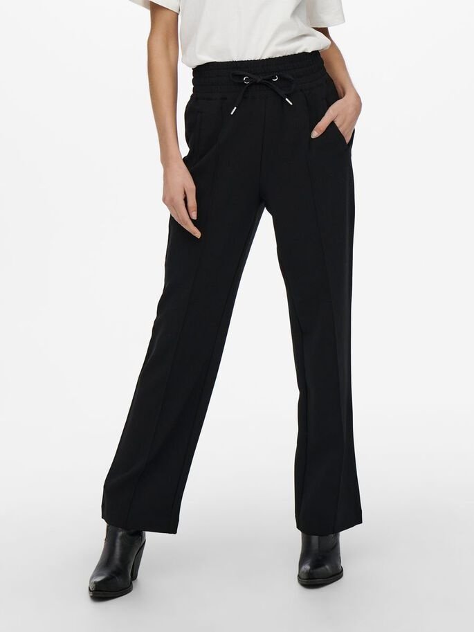 Штаны ONLY ONLMARIYA X-HW STRAIGHT PULL-UP PNT 15243732 Черные XS, фото №3
