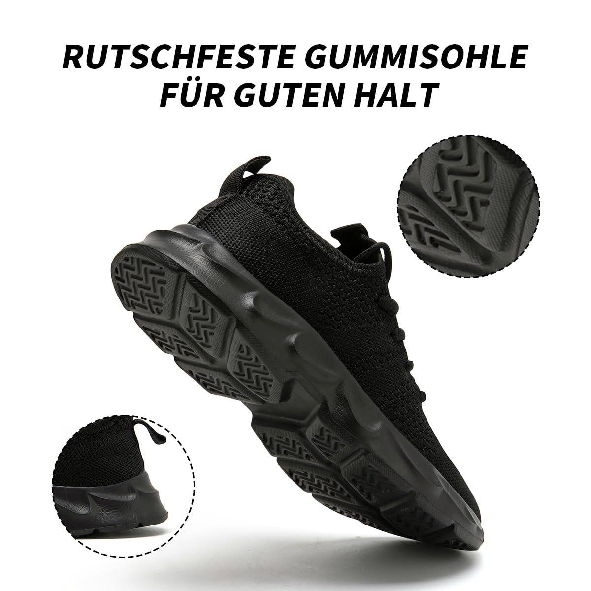 Кросівки UROMGV Спортивні для ходьби, тенісу, бігу, дихаючі, легкі, без шнурків, фото №3