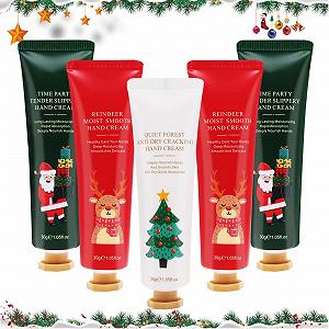 Купить Крем для рук Набор 5 штук Зимний набор кремов для рук Увлажняющий крем для рук Рождественский крем для рук Питательный увлажняющий крем для рук - Фото 1 Крем для рук Набор 5 штук Зимний набор кремов для рук Увлажняющий крем для рук Рождественский крем для рук Питательный увлажняющий крем для рук - Фото 1