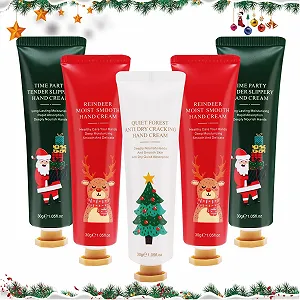 Крем для рук Набір 5 штук Зимовий набір кремів для рук Зволожувальний - Фото 1