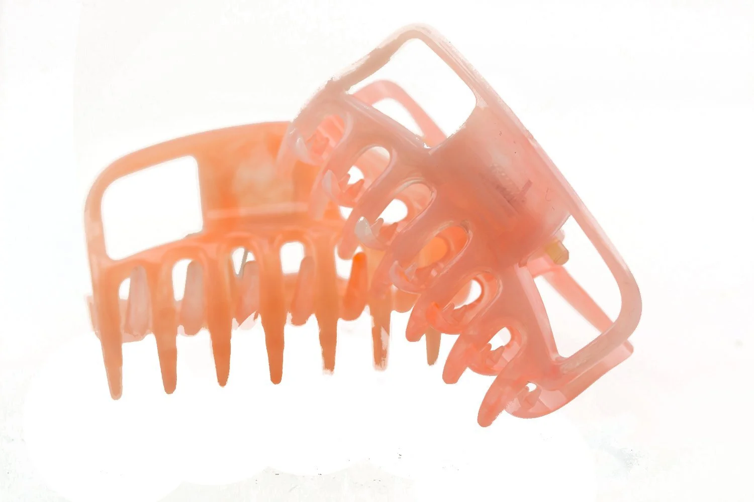 Заколка для волос Welovebeads 6 см Лососевый, фото №3