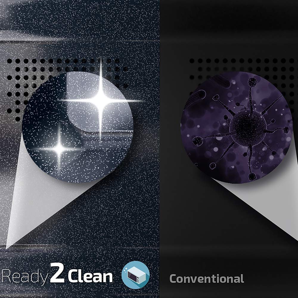 Микроволновая печь Cecotec Pro Clean 6110 23 L 800 W / 1000 W Black / Silver, фото №6 Микроволновая печь Cecotec Pro Clean 6110 23 L 800 W / 1000 W Black / Silver, фото №6