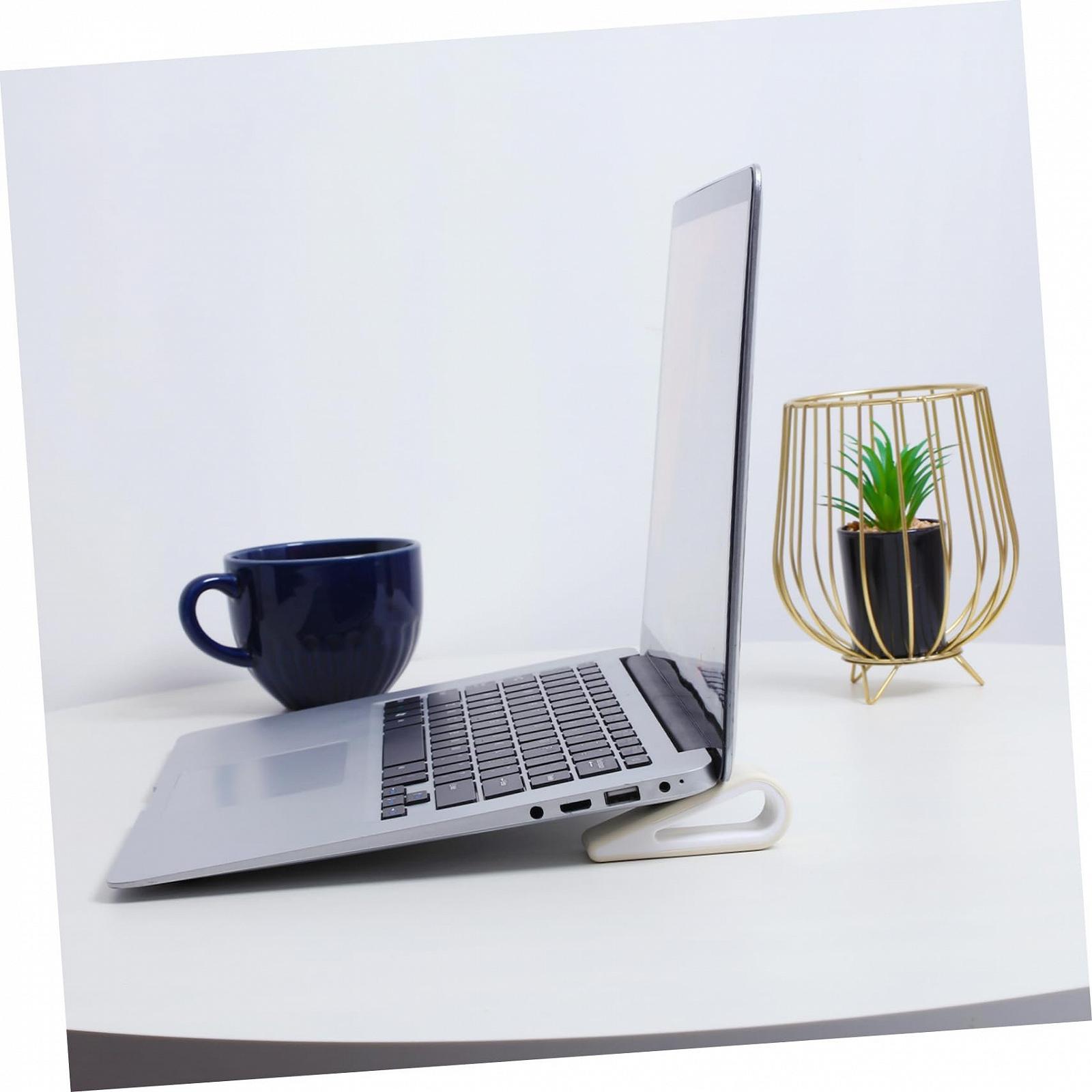 Підставка для ноутбука регульована по висоті портативна охолоджуюча 2 шт, фото №3