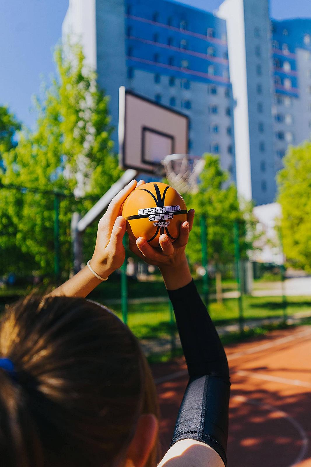 Шкарпетки Rainbow Socks Баскетбольні шкарпетки в м'ячі - 2 пари, фото №3