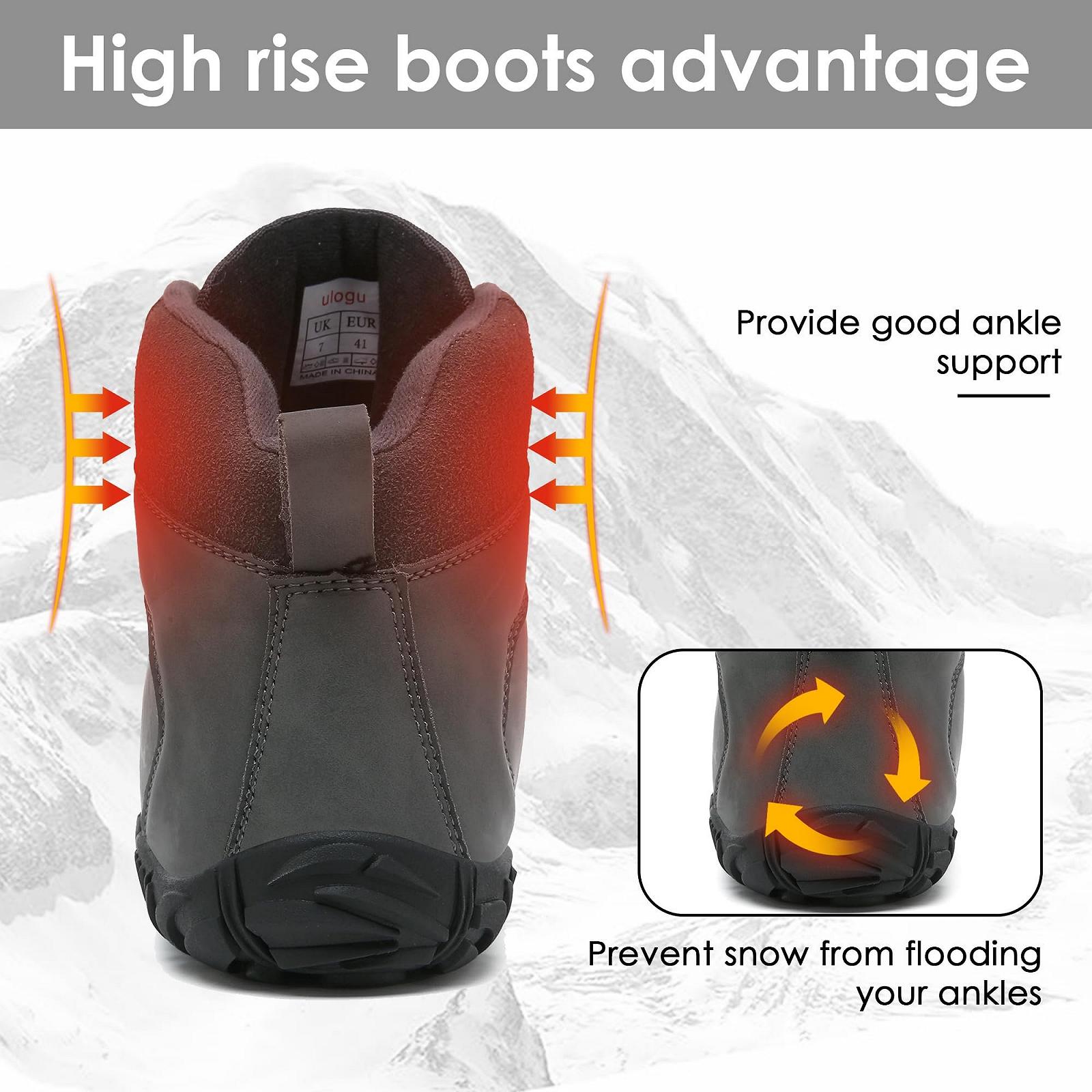 Зимові Чоботи Водонепроникні Теплі, фото №5