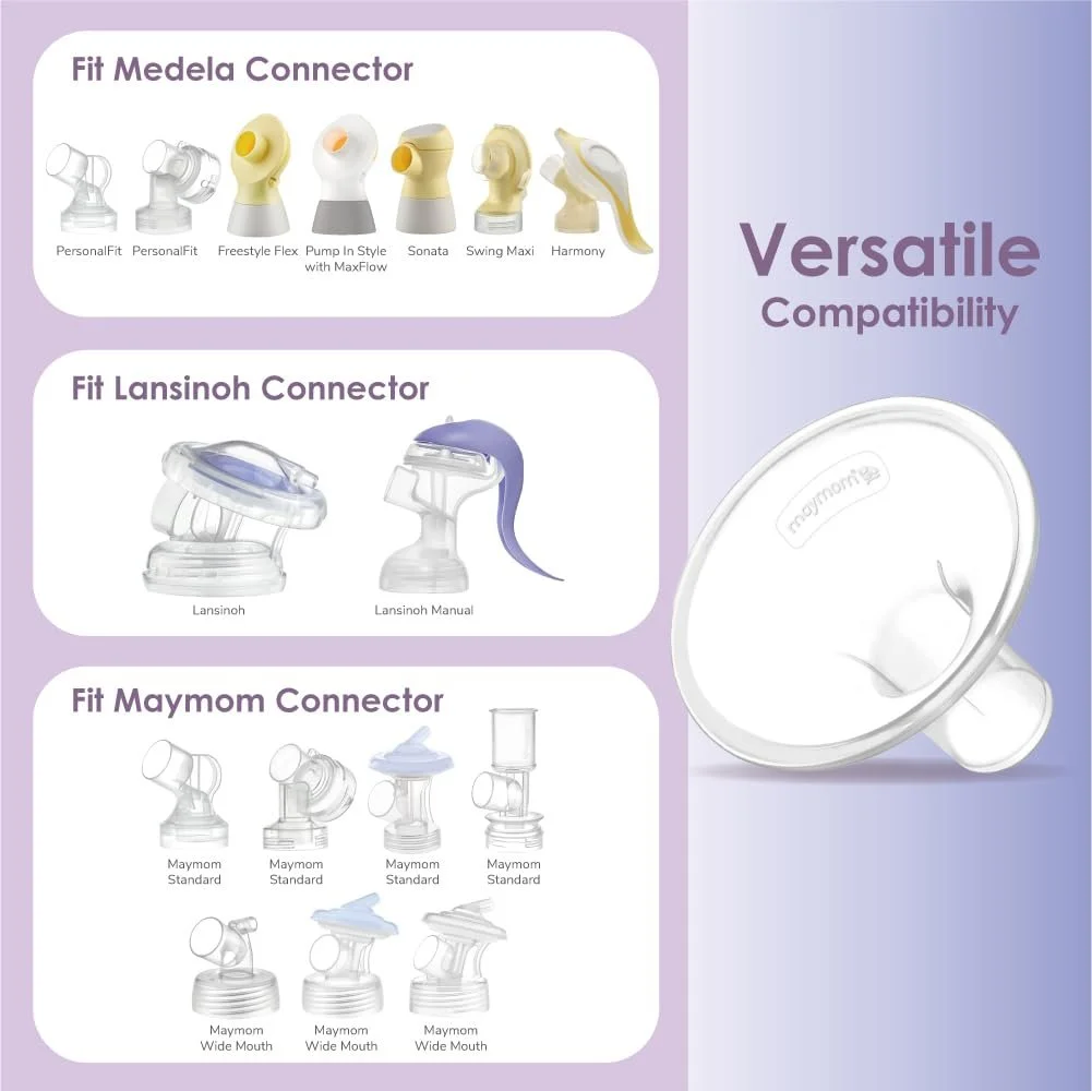 Клапан та воронка Maymom MyFit 27 мм для Lansinoh Signature Pro Smartpump та ручних молоковідсмоктувачів, фото №3 Клапан та воронка Maymom MyFit 27 мм для Lansinoh Signature Pro Smartpump та ручних молоковідсмоктувачів, фото №3