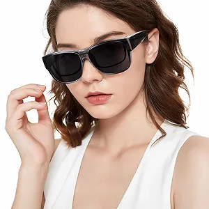 Поляризовані сонцезахисні окуляри для чоловіків LVIOE, дзеркальні із захистом UV400 Cat 3 synthetic.ua - Фото 1