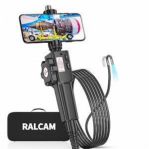 Эндоскопическая камера Ralcam 8.5 mm HD1080P с подсветкой, 6 LED, гибкий кабель 1 м для Android и iOS - Фото 1